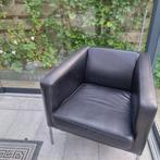 Mooie fauteuil zwart van ikea, Huis en Inrichting, Fauteuils, Ophalen, Gebruikt, 75 tot 100 cm, Metaal