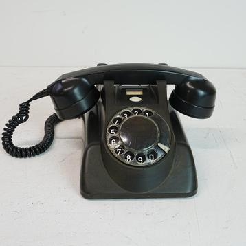 Vintage bakeliet PTT draaischijf telefoon uit 1969. beschikbaar voor biedingen