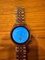 Michael Kors Smartwatch + Oplader, Gebruikt, Hartslag, Ophalen of Verzenden, Waterdicht