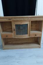 brocante kastje voor aan de muur. grenen hout, Ophalen, Gebruikt, Glas, 50 tot 100 cm