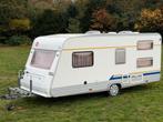 Burstner 480 TK Stapelbed/5 Persoon/Voortent&Luifel/Fietsdra, Caravans en Kamperen, Caravans, Schokbreker, Rondzit, Particulier