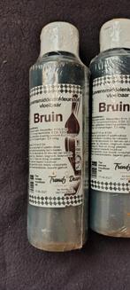 4x Bruine Vloeibare Levensmiddelenkleurstof 240cl, Ophalen, Nieuw, Taarten of Cupcakes, Versiering