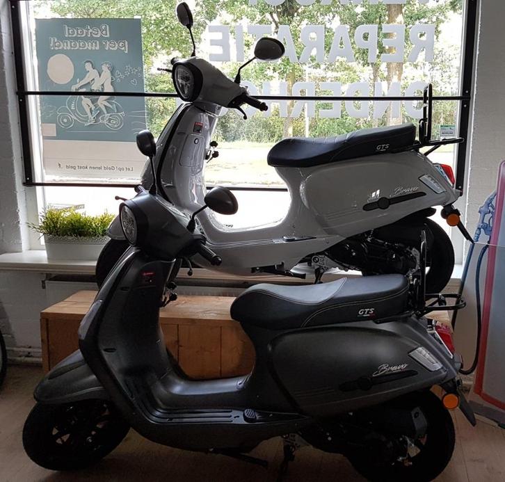 GTS Bravo scooter, diverse kleuren NIEUW, Fietsen en Brommers, Scooters | Overige merken, Nieuw, Benzine, Ophalen