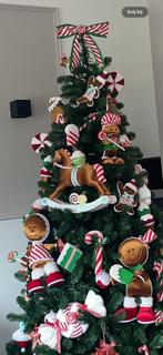 Kerstversiering gingerbread candy collectie, Diversen, Kerst, Ophalen, Zo goed als nieuw