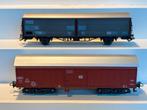 Märklin  goederenwagons 4460 en 4734 van de DB, Wisselstroom, Wagon, Ophalen of Verzenden, Zo goed als nieuw