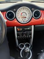 MINI COOPER CABRIO 1.6 16V  CABRIOLET BJ2004 ORANJE METALLIC, Auto's, Zwart, 4 cilinders, Cabriolet, Zwart