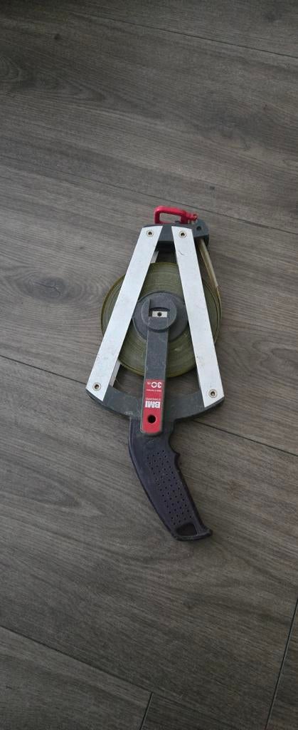 Meetlint 30 Meter - Nauwkeurig Meten!, Ophalen of Verzenden, Gebruikt, Afstand