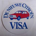 Leuke oude sticker.  De nieuwe CITROËN Visa., Auto diversen, Autostickers, Ophalen of Verzenden