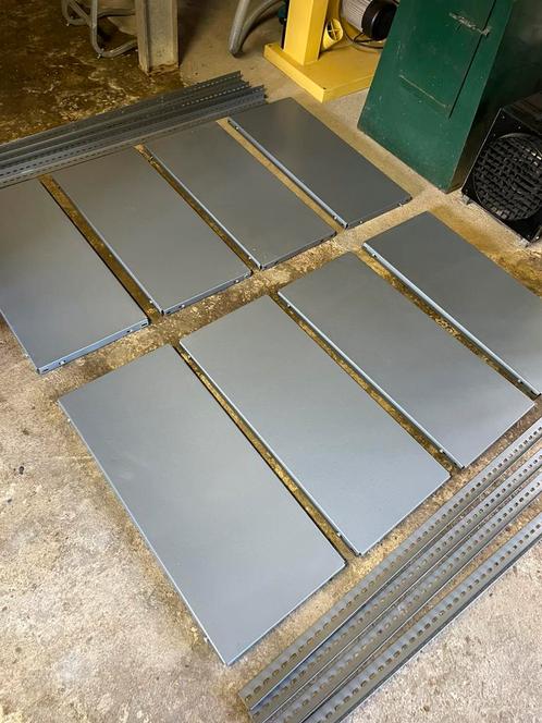 2 Rekken / stellingen, Doe-het-zelf en Verbouw, Platen en Panelen, Zo goed als nieuw, Ophalen