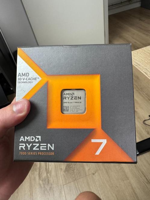 AMD Ryzen 7800X3D, Computers en Software, Processors, Zo goed als nieuw, 8-core, 4 Ghz of meer, Ophalen of Verzenden