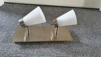 Lampen, dubbele spot, Ophalen of Verzenden, Gebruikt, Metaal of Aluminium, Plafondspot of Wandspot