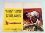 KHARTOUM   FILMPOSTER  47-59 cm   Used, Verzamelen, Posters, Deurposter of groter, Ophalen of Verzenden, Film en Tv, Rechthoekig Staand