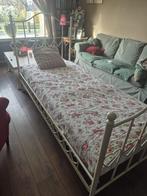 Mooie witte meisjesbed, Huis en Inrichting, 90 cm, Eenpersoons, Wit, Ophalen of Verzenden