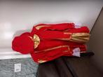 Supermooi rood goud wit pietenpak maat 36 te koop, Diversen, Sinterklaas, Ophalen of Verzenden, Zo goed als nieuw