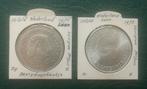 Zilveren Juliana tientjes 1970 en 1973, Postzegels en Munten, Munten | Nederland, Verzenden, Koningin Juliana, 10 gulden, Zilver