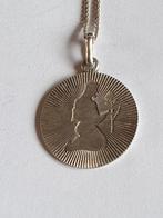 zilveren religie ketting met kettinghanger, Ophalen, Zilver