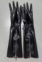 Latex Handschoenen met Rits, Verzenden, Nieuw, Handschoenen, Hoed of Pet