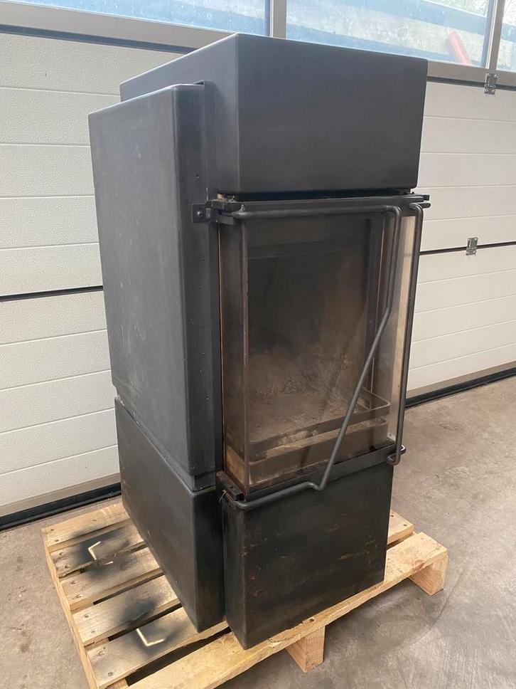 Loodzware Harrie Leenders Phoenix houtkachel, Antiek en Kunst, Kunst | Designobjecten, Ophalen