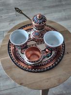 Mooie Koffieset met Dienblad, Ophalen, Gebruikt, Keramiek, Overige stijlen