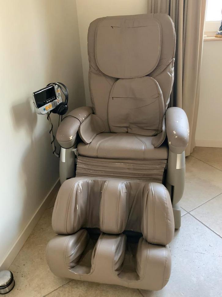Vitall Lounge Massagestoel - Diverse Programma's, Huis en Inrichting, Fauteuils, Gebruikt, Stof, 75 tot 100 cm, 100 tot 125 cm