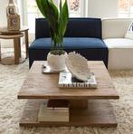Nieuw - Rivièra Maison Vermont eikenhout salon tafel 90 x 90, 50 tot 100 cm, Eikenhout, Nieuw, Minder dan 50 cm