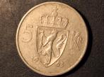 Noorwegen 5 kroner 1963, Postzegels en Munten, Ophalen of Verzenden, Overige landen