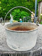 ZINKEN VARKENSVOERBAK, Tuin en Terras, Bloembakken en Plantenbakken, Ophalen, Gebruikt, Minder dan 30 cm, Minder dan 60 cm