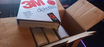 3M High Density 5,25" Diskettes 10 Pack DS HD Floppy Diskett beschikbaar voor biedingen