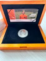 Johan Cruyff EERSTE SLAG 5 Euro Herdenkingsmunt, Ophalen of Verzenden, Zilver