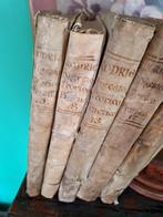 antieke perkamenten Spaanse boeken uit de laat 18de eeuw, Ophalen