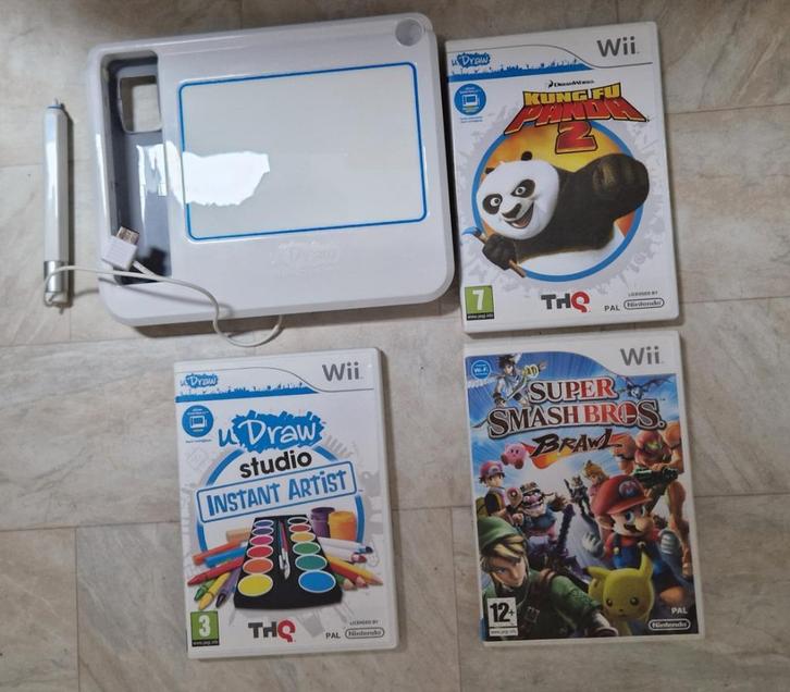 Diverse Wii Spellen inclusief U Draw tekentablet, Spelcomputers en Games, Games | Nintendo Wii, Zo goed als nieuw, 1 speler, Vanaf 7 jaar