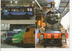 UTRECHT SPOORWEGMUSEUM STOOMLOCOMOTIEF NS 3737 1911 SEINHUIS, Verzamelen, Ansichtkaarten | Nederland, Ophalen of Verzenden, 1980 tot heden