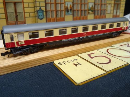N036=Fleischmann N 8169 TEE rijtuig van de D.B. 275, Hobby en Vrije tijd, Modeltreinen | N-Spoor, Nieuw, Wagon, Gelijkstroom, Fleischmann