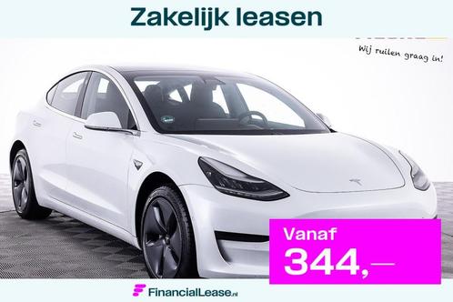 Tesla Model 3 Standard RWD Plus 60 kWh | PANORAMADAK | LEDER, Auto's, Tesla, Bedrijf, Lease, Financial lease, Model 3, ABS, Achteruitrijcamera