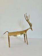 Bronzen, hert / eland, Art & Design kunst interieur, Antiek en Kunst, Ophalen of Verzenden