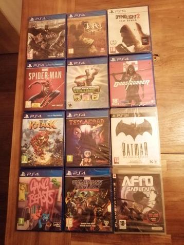 PS3, ps4 en ps5 games Sealed  beschikbaar voor biedingen