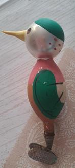 Antieke Pingouin voor in de kerstboom met clip, Ophalen of Verzenden