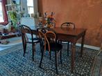 Tafel - 162 - eettafel/bureau - hout - 4 personen, Huis en Inrichting, Tafels | Eettafels, Ophalen, Gebruikt, 50 tot 100 cm, Vijf personen of meer