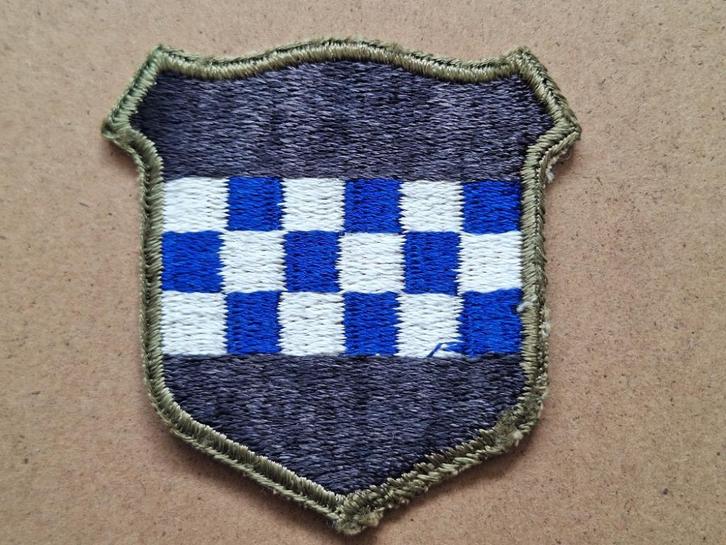 WWII US 99th Infantry Division patch, Verzamelen, Militaria | Tweede Wereldoorlog, Embleem of Badge, Amerika, Verzenden