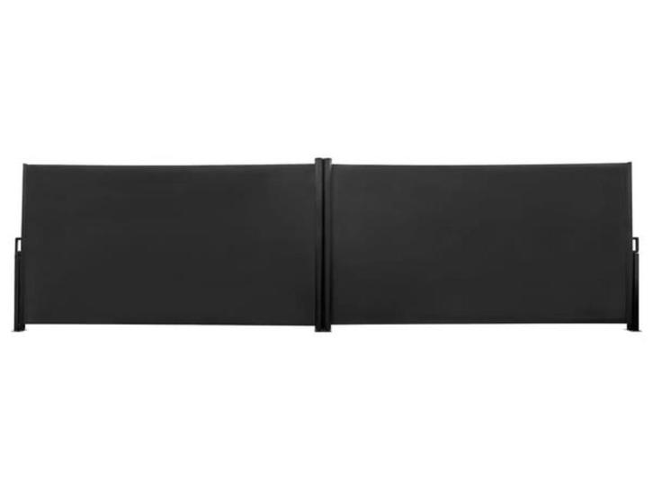Dubbel windscherm 160x600 cm €89, Tuin en Terras, Tuinschermen, Nieuw, Aluminium, 200 cm of meer, 200 cm of meer, Ophalen