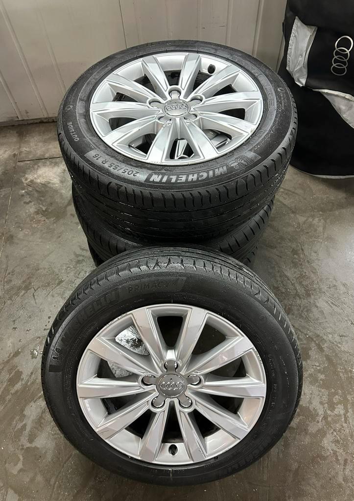 Audi zomerset 16 inch | 205/55R16 | VW Audi Seat Skoda, Auto-onderdelen, Banden en Velgen, Banden en Velgen, Zomerbanden, 16 inch