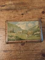 Koekblik ZWITSERS oud, Antiek en Kunst, Ophalen of Verzenden