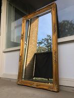 Grote gouden barok spiegel (facet geslepen), Huis en Inrichting, Woonaccessoires | Spiegels, Ophalen, 100 tot 150 cm, Zo goed als nieuw