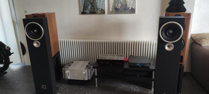 Zu Audio Druid Mk 4/08 Speakers, Audio, Tv en Foto, Luidsprekers, Zo goed als nieuw, Front, Rear of Stereo speakers, 120 watt of meer