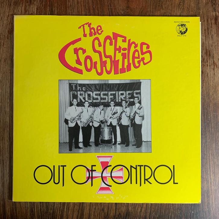 CROSSFIRES Out Of Control 60's surf gitaar instrumentals LP, Cd's en Dvd's, Vinyl | Rock, Gebruikt, Rock-'n-Roll, 12 inch, Ophalen of Verzenden