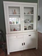 Witte buffetkast, Huis en Inrichting, Kasten | Buffetkasten, Ophalen, Gebruikt, 100 tot 150 cm, 200 cm of meer