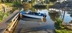 Te koop: nette motorboot met 8 pk motor en trailer, Watersport en Boten, Ophalen of Verzenden, Zo goed als nieuw, Overige typen