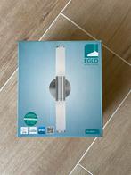 Eglo Palmera wandpamp 2xE14 glas geborsteld aluminium, Ophalen, Nieuw, Glas
