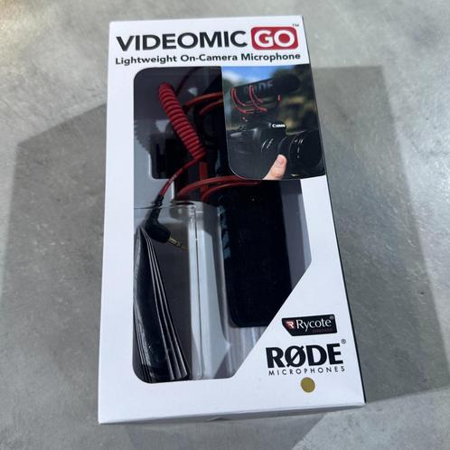 Rode VideoMic Go - in doos - Garantie, Muziek en Instrumenten, Microfoons