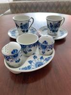Royal delft handpainted ontbijt set eierdop, Antiek en Kunst, Ophalen of Verzenden